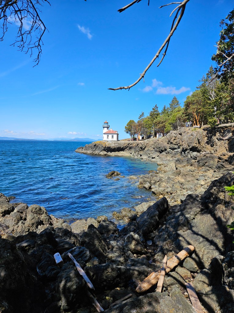 Lime Kiln Lighthouse on San Juan Island
